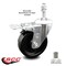 Service Caster 4 Inch Phenolic Swivel 10mm Threaded Stem Caster with Total Lock Brake SCC SCC-TSTTL20S414-PHR-M1015 - alternate 3